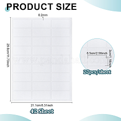 42 feuille de papier couché autocollant pour imprimante à jet d'encre&nbsp;OFST-BC0001-08