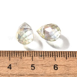 Pendentifs en verre transparent&nbsp;GLAA-P070-A07