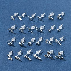 2 par de pendientes de aleación para mujer&nbsp;EJEW-FS0001-27G
