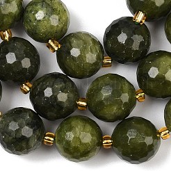 Natur taiwan Jade Perlen Stränge&nbsp;G-C249-A06-16mm