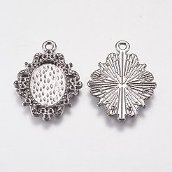 Pendente in lega basi per cabochon&nbsp;EA500Y-NFB