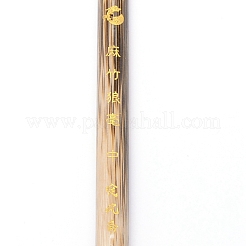 Chinesische kalligraphiepinsel aus bambus&nbsp;AJEW-WH0237-52F