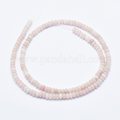 Natürliche rosa Opalkorne Stränge&nbsp;G-E444-29-4mm