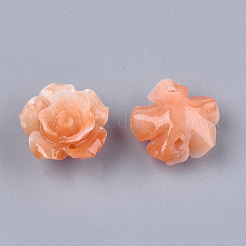 Perline corallo sintetico&nbsp;CORA-S026-21B-07