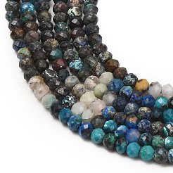 Natürliche Chrysokolla und Lapislazuli Perlen&nbsp;GG-CBA9631-C03-03B