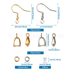 Ganchos para pendientes de acero inoxidable 304&nbsp;STAS-TA0004-59