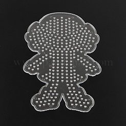 Mädchen abc Kunststoff pegboards für 5x5mm DIY Sicherung Perlen verwendet&nbsp;X-DIY-Q009-42
