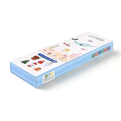 Kits d'autocollants de peinture au diamant bricolage thème de noël pour enfants&nbsp;DIY-H123-03
