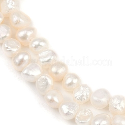 Brins de perles de culture d'eau douce naturelles&nbsp;PEAR-P064-19B-04A
