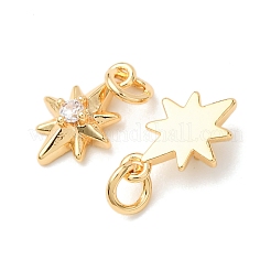 Ottone micro spianare pendenti zirconi&nbsp;KK-A279-22G