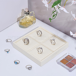 4-fach Mikrofaser-Ring-Organizer-Displayständer&nbsp;ODIS-WH0050-15C-01