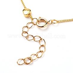 Cavigliere con catena in ottone&nbsp;AJEW-AN00350