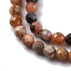 Abalorios naturales rhodonite hebras&nbsp;G-G188-B13-01