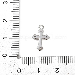 Pendenti in zirconi cubici trasparenti in micro pavè di ottone&nbsp;KK-L238-13P