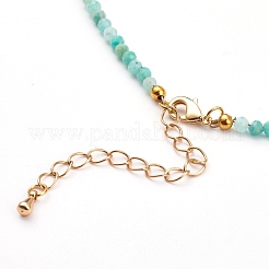 Natürliche amazonite Perlenketten&nbsp;NJEW-JN03315-03