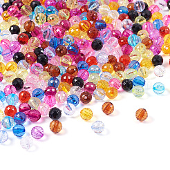 14 Farben transparente Acrylperlen&nbsp;TACR-TA0001-45