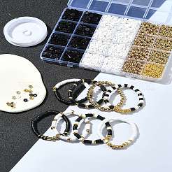 DIY-Kits zur Herstellung von Armbändern aus Polymer-Ton und CCB-Kunststoffperlen&nbsp;DIY-FS0007-66