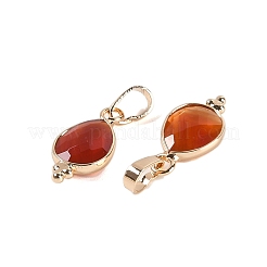 Natürlicher roter Achat (gefärbt und erhitzt)&nbsp;KK-L218-004G-07