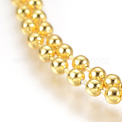 Acier inoxydable balle création de collier de chaîne &nbsp;MAK-L019-01E-G