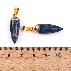 Natürliche Lapislazuli Anhänger&nbsp;G-N345-01G