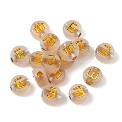 Leuchtende transparente Acrylperlen&nbsp;OACR-P037-01B-E