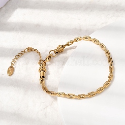 Bracelets à chaînes en acier inoxydable 304 pour femmes&nbsp;BJEW-A158-02B-G
