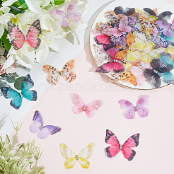 60 stücke 12 arten 3d gaze schmetterling ornament zubehör&nbsp;FIND-SP0020-64C