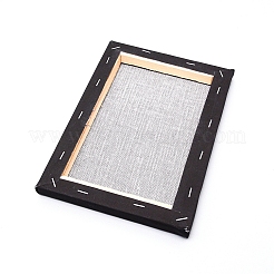 Panneaux en toile vierge tendue en lin&nbsp;DIY-WH0177-73A