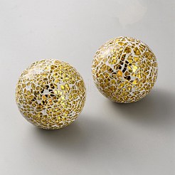 Glasmosaik-Schaumstoffkugel Weihnachtsdekorationen&nbsp;AJEW-WH0609-323A-02