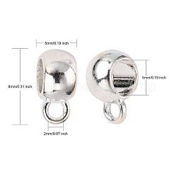 Staffe per tubi in lega in stile tibetano&nbsp;TIBEP-LFH251Y-S-FF