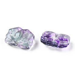 20 pz perle di vetro bicolore&nbsp;GLAA-CJC0002-05C