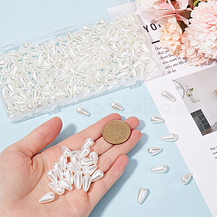200 Stück 2 Stile ABS-Kunststoff-Imitationsperlen-Charms&nbsp;KY-SP0001-11
