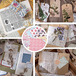 24 stücke 12 arten sammelalbum papierblöcke&nbsp;DIY-WH0028-47F