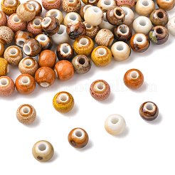 68 pièces de perles en porcelaine faites à la main de 9 couleurs&nbsp;PORC-FS0001-23B