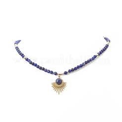 Gemischten natürlichen Edelstein Perlenketten&nbsp;NJEW-JN04226