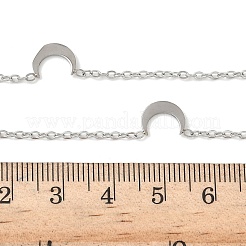 Gliederketten-Halsketten aus 304er Edelstahl für Damen und Herren&nbsp;NJEW-K292-01I-P