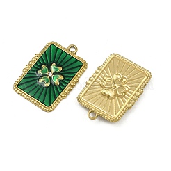 304 Edelstahl-Emaille-Anhänger&nbsp;STAS-L302-15G