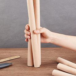 Buchenholzstäbe&nbsp;LS-DIY-WH0325-96H