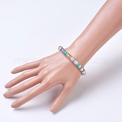 Stretch-Armbänder aus Acrylperlenimitat&nbsp;BJEW-JB04199