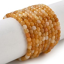 Chapelets de perles en jade topaze naturelle&nbsp;GG-CBAC70A-A01