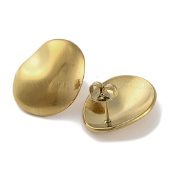 Boucles d'oreilles à tige en acier inoxydable 304 avec placage ionique (IP) pour femmes&nbsp;EJEW-N054-26G