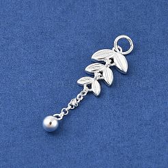 925 pendentif en argent sterling en forme de gland de blé&nbsp;STER-D288-02S