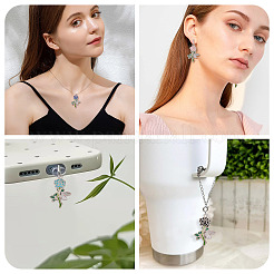 60pcs pendentifs en émail en alliage&nbsp;ENAM-TA0003-75P