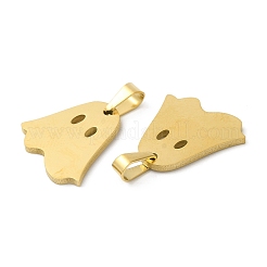 Placcatura ionica (ip) ciondoli in acciaio inossidabile 304 di Halloween&nbsp;STAS-R122-16G