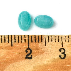 Natürliche Amazonit-Cabochons&nbsp;G-A094-01A-06