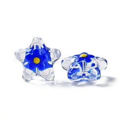 Perles en verre transparentes&nbsp;LAMP-H065-02F
