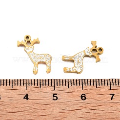 Pendentifs en acier inoxydable 304 avec placage ionique (IP)&nbsp;STAS-S140-02I