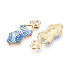 Pendentifs d'émail en alliage&nbsp;ENAM-T022-38KCG-02