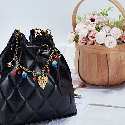 1 chaîne décorative en laiton pour sac&nbsp;HJEW-SC0003-25