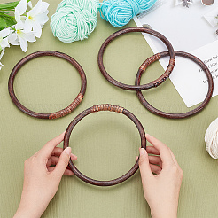Geflochtene Rattan-Taschengriffe&nbsp;FIND-WH0152-150